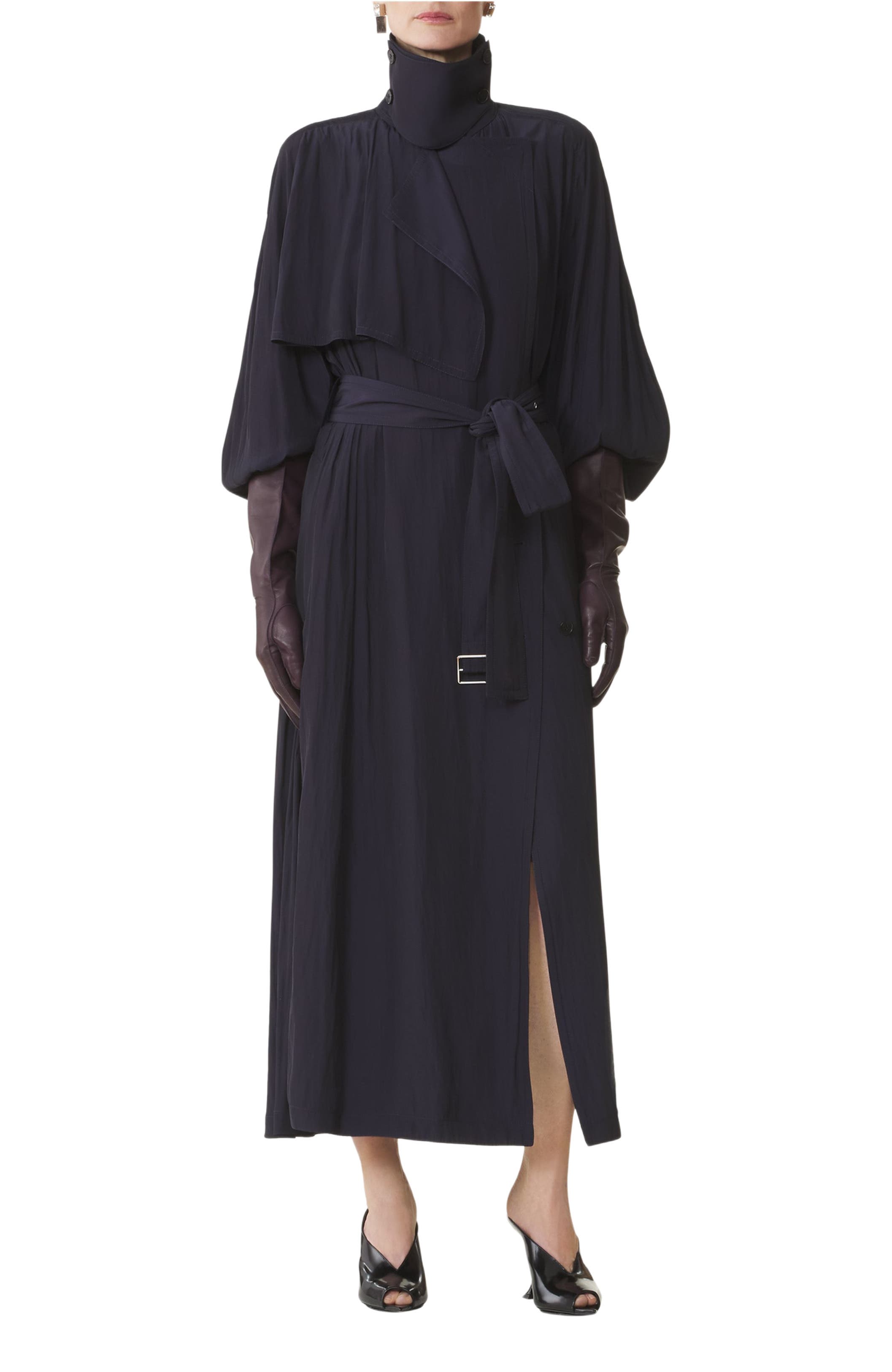 Trench In Charmeuse