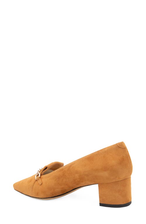 Amalfi By Rangoni Panda Pointed Toe Pump In Whiskey Cashmere