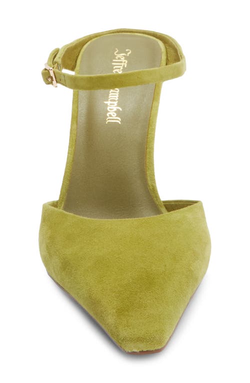 Jeffrey Campbell Maribelle Wedge Mule In Green
