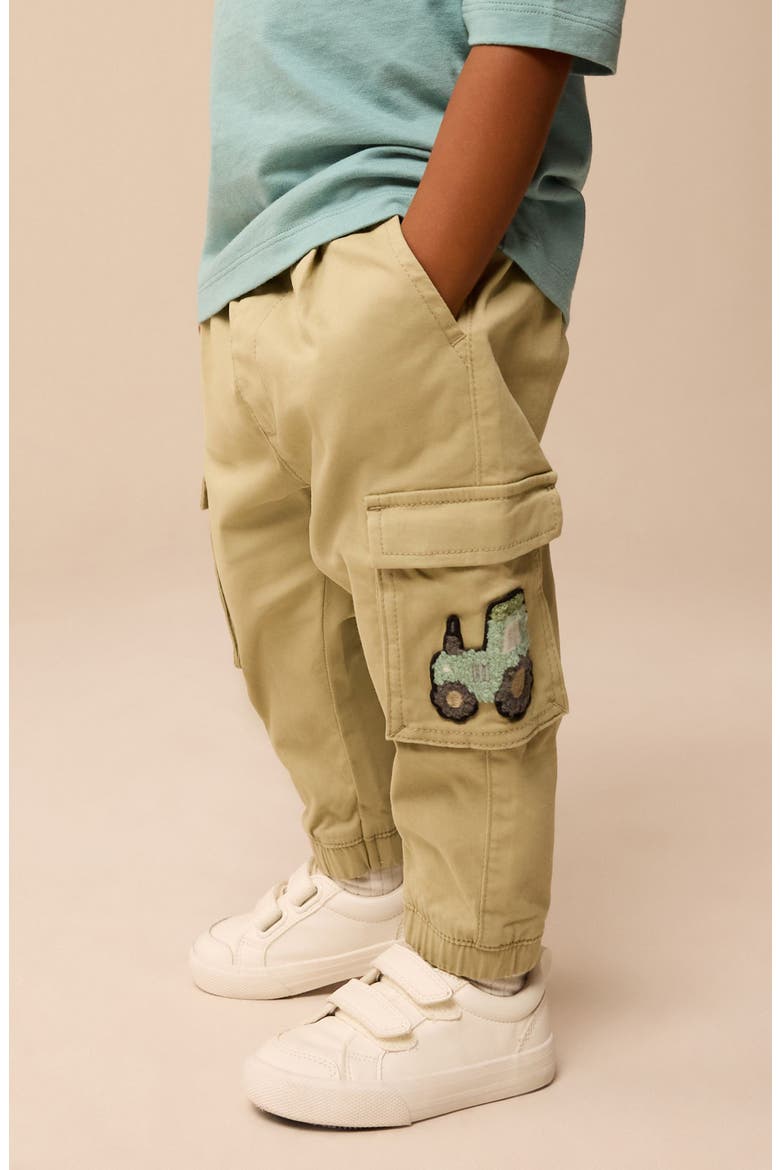 Kids' Digger Cargo Sweatpants, Alternate, color, GREEN