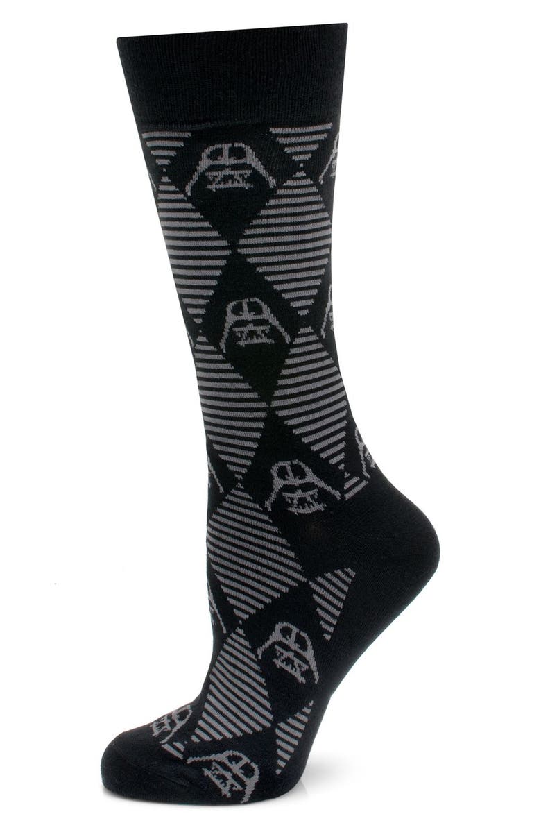Cufflinks, Inc. 'Star Wars - Darth Vader' Socks, Main, color, 