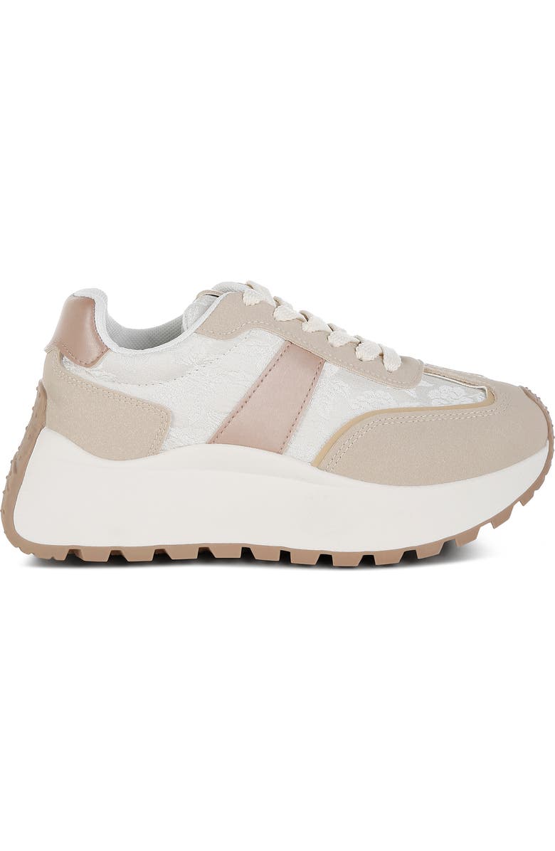 LONDON RAG Squeaker Sneaker, Alternate, color, Beige