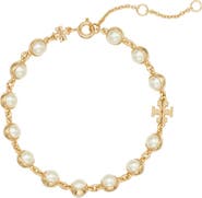 Tory Burch Moondance Faux Pearl Bracelet