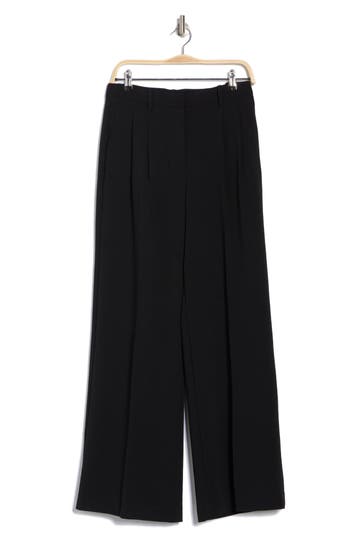 Dkny Pleated Wide Leg Pants