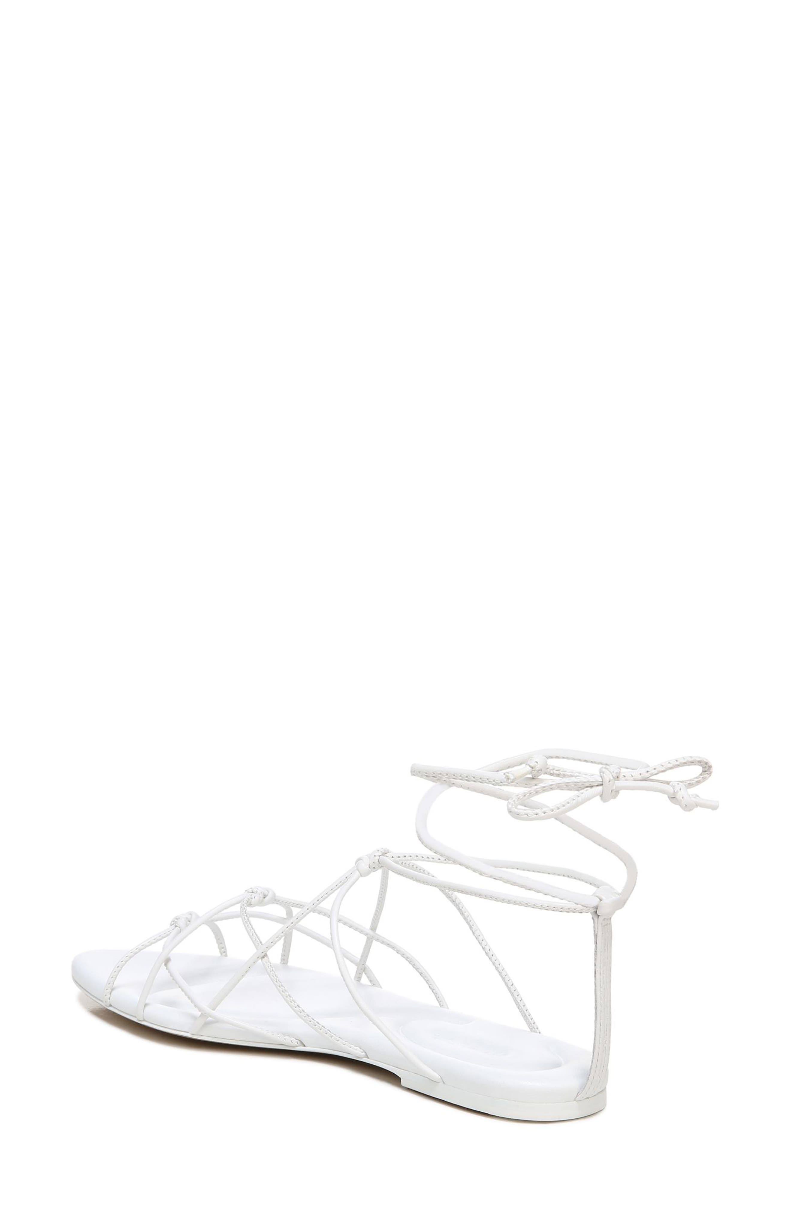 Vince Kenna Strappy Sandal, Alternate, color, Opticwht