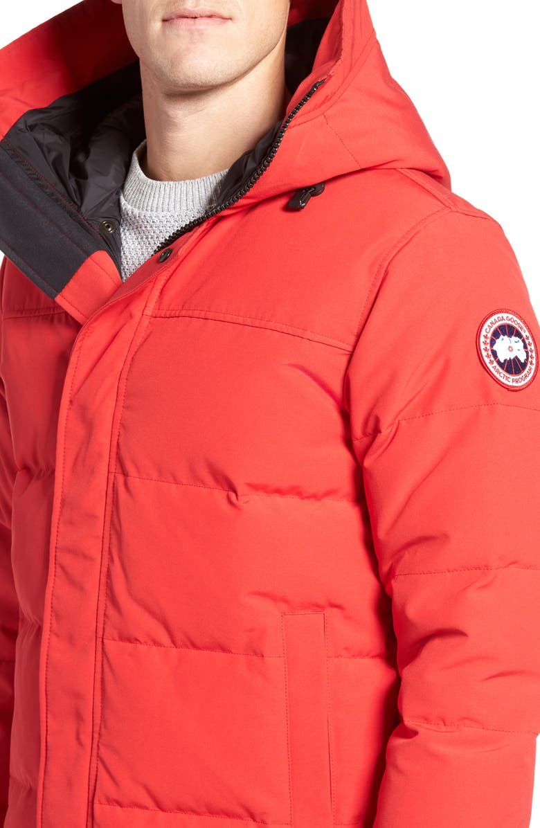 Canada Goose 'MacMillan' Slim Fit Hooded Parka, Alternate, color, 