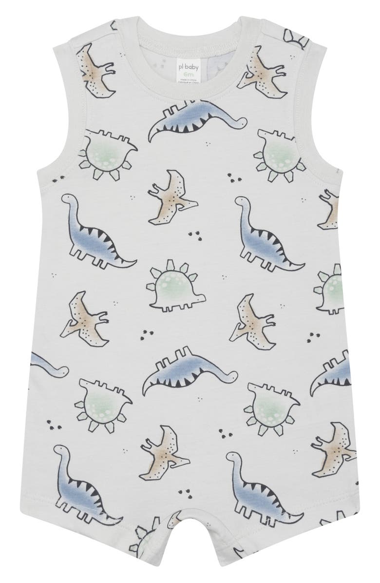 PL Baby by Petit Lem 3-Pack Rompers, Alternate, color, 