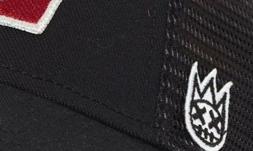 Cult Of Individuality Repent & Sin Mesh Back Trucker Hat In Black