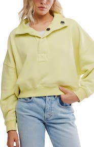 Free People Timeless Cotton Blend Pullover