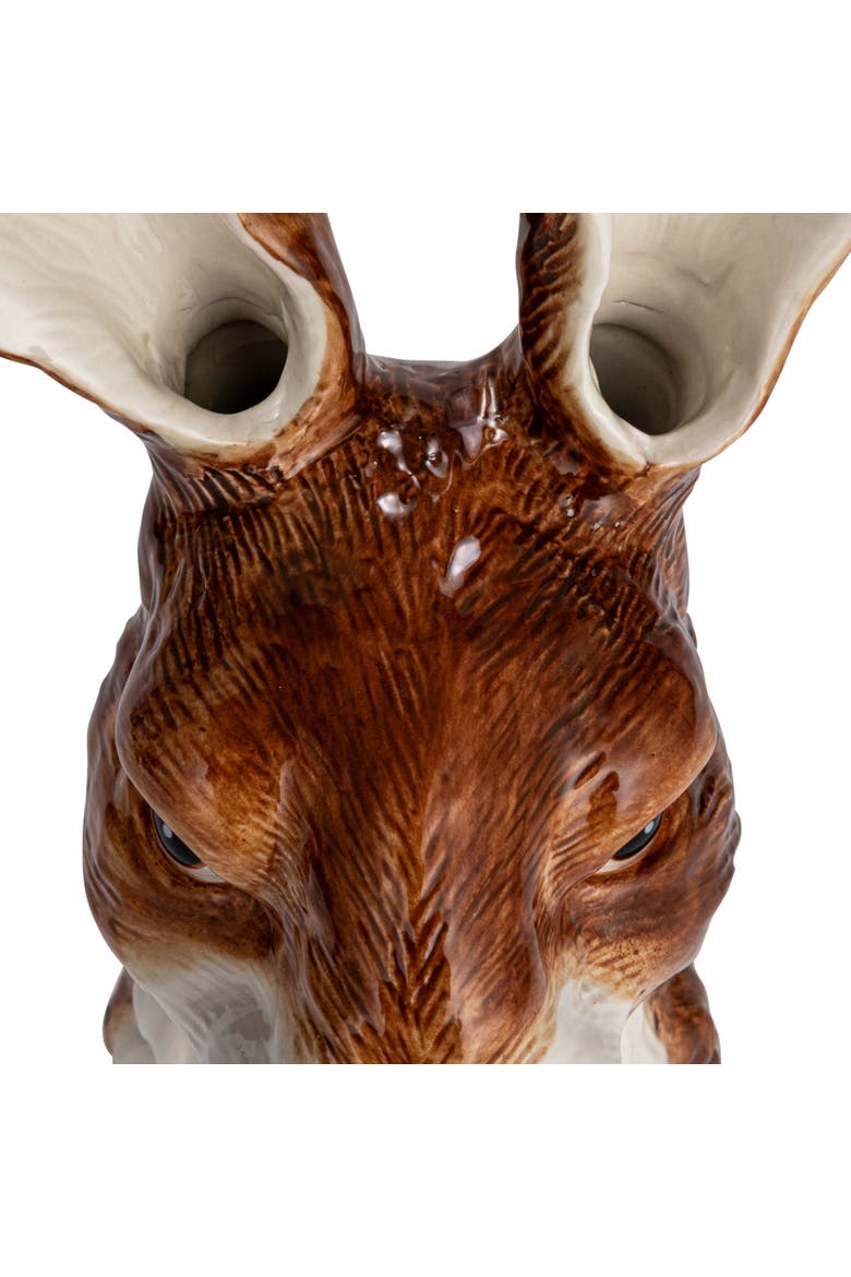 Rabbit Vase, Alternate, color, Brown