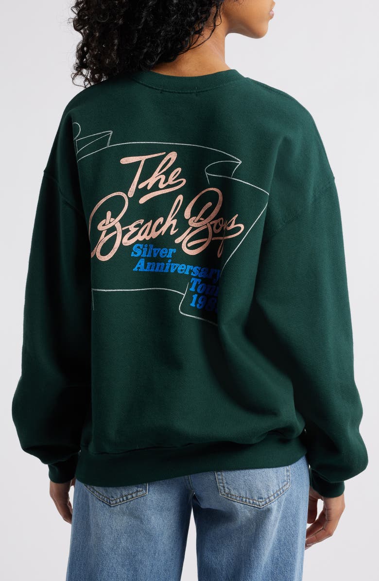 Daydreamer The Beach Boys Silver Anniversary Cotton Graphic Sweatshirt, Alternate, color, 