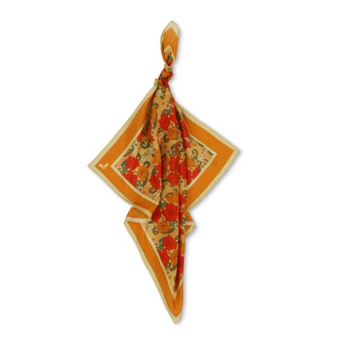 Henelle Silk Bandana In Bloom