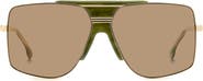 Victoria Beckham 62mm Square Aviator Sunglasses