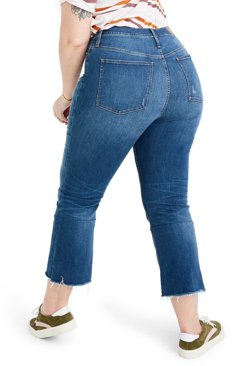 Madewell Raw-Hem Edition: Cali Demi Boot Jeans, Alternate, color, 