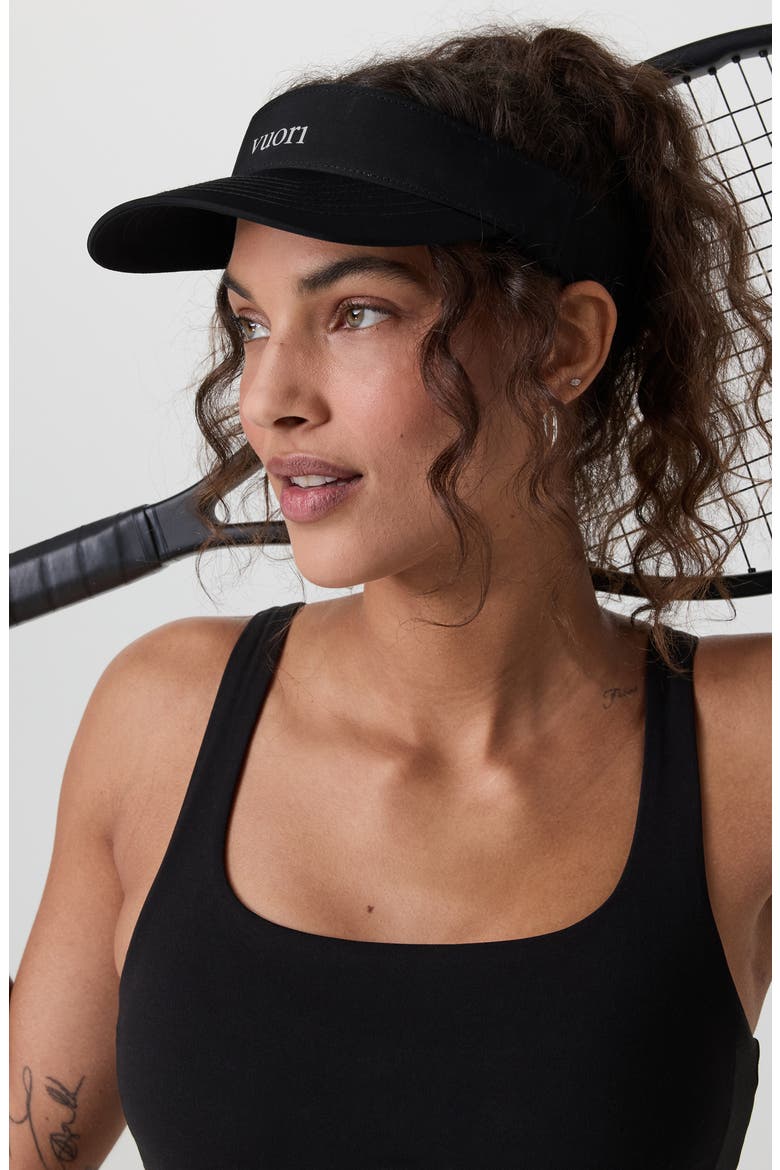 Topspin 2.0 Visor, Alternate, color, BLACK