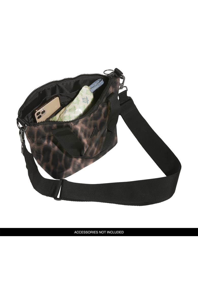 adidas Premium Mini Tote, Alternate, color, Leopard Black-Earth Strata