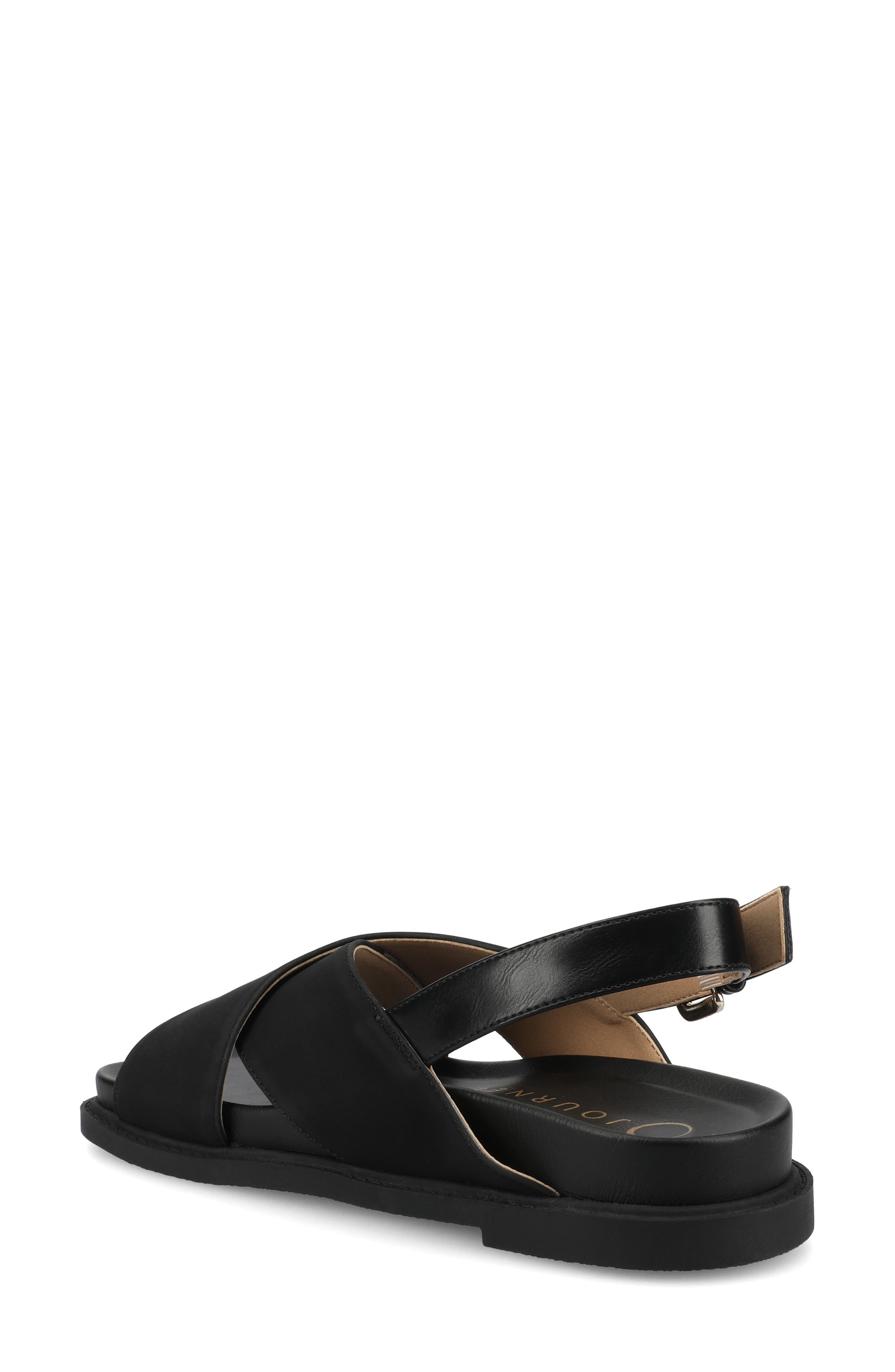 Journee Collection Marina Slingback Sandal, Alternate, color, 