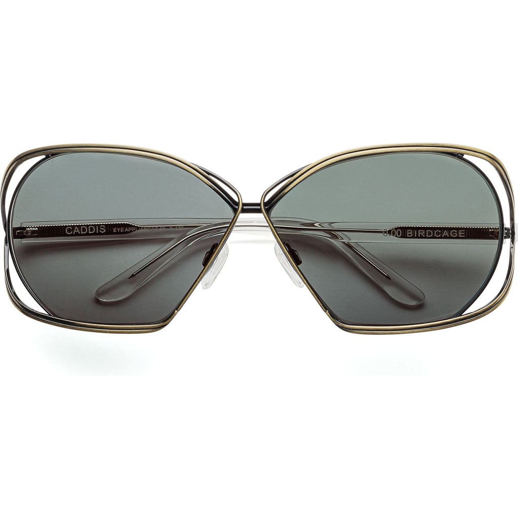 Caddis Birdcage | Polarized Sunglasses in Polished Rose Gold  product