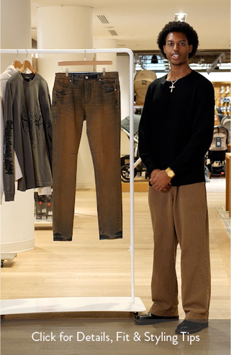 Bryant Mid Rise Washed Skinny Jeans, sales video thumbnail