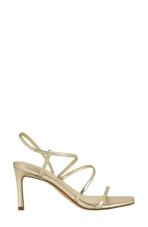 Calvin Klein Hadlee Sandal In Gold