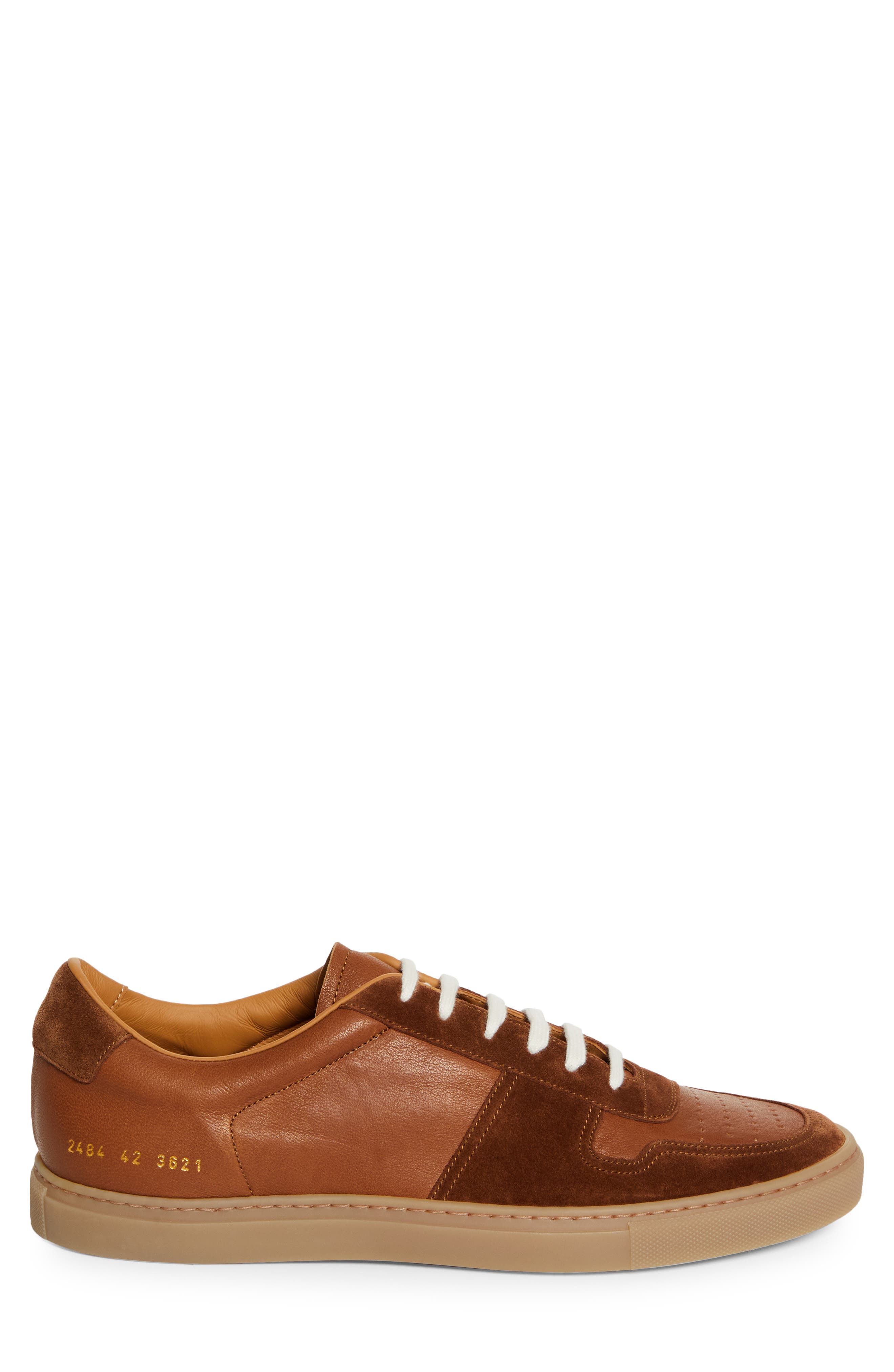 Common Projects BBall Duo Sneaker, Alternate, color, 3621 Brown