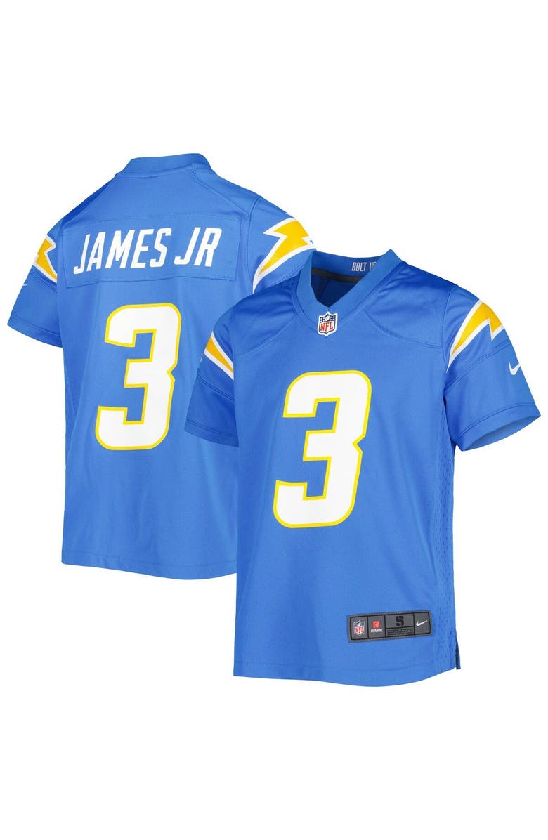 Nike Youth Nike Derwin James Powder Blue Los Angeles Chargers Game Jersey, Main, color, Powder Blue