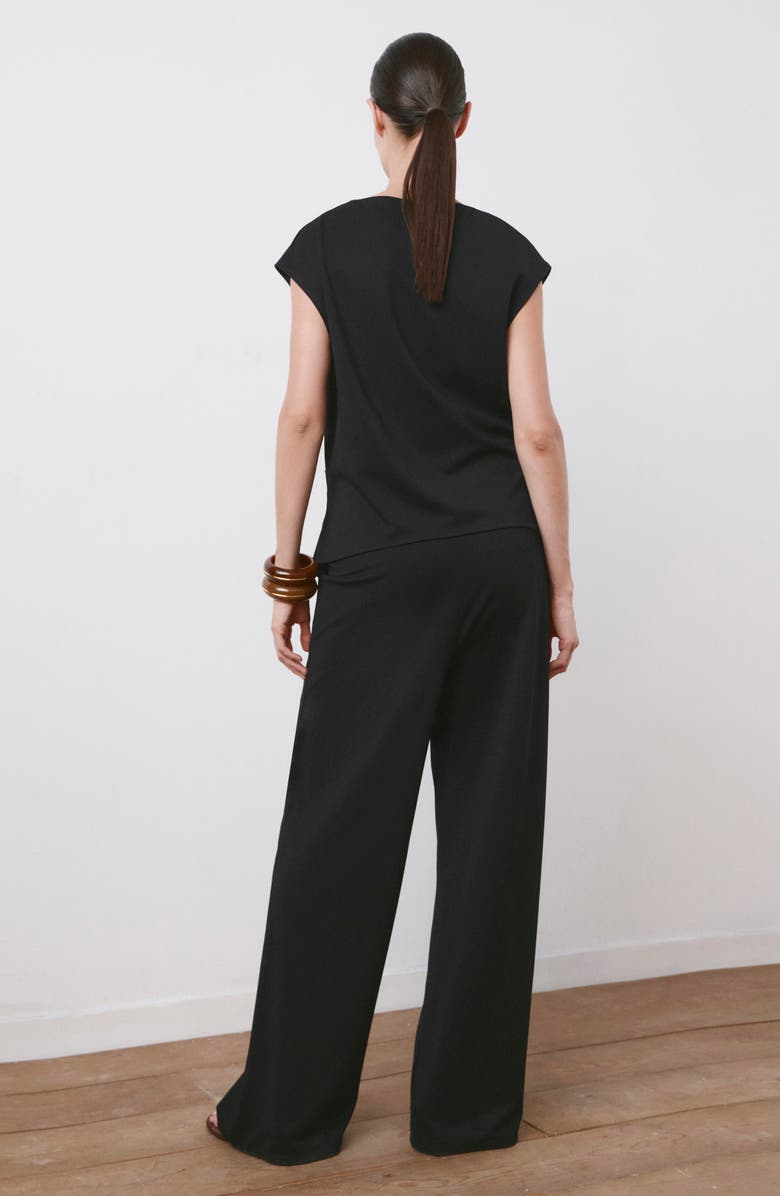 MANGO Straight Leg Maternity Pants, Alternate, color, 