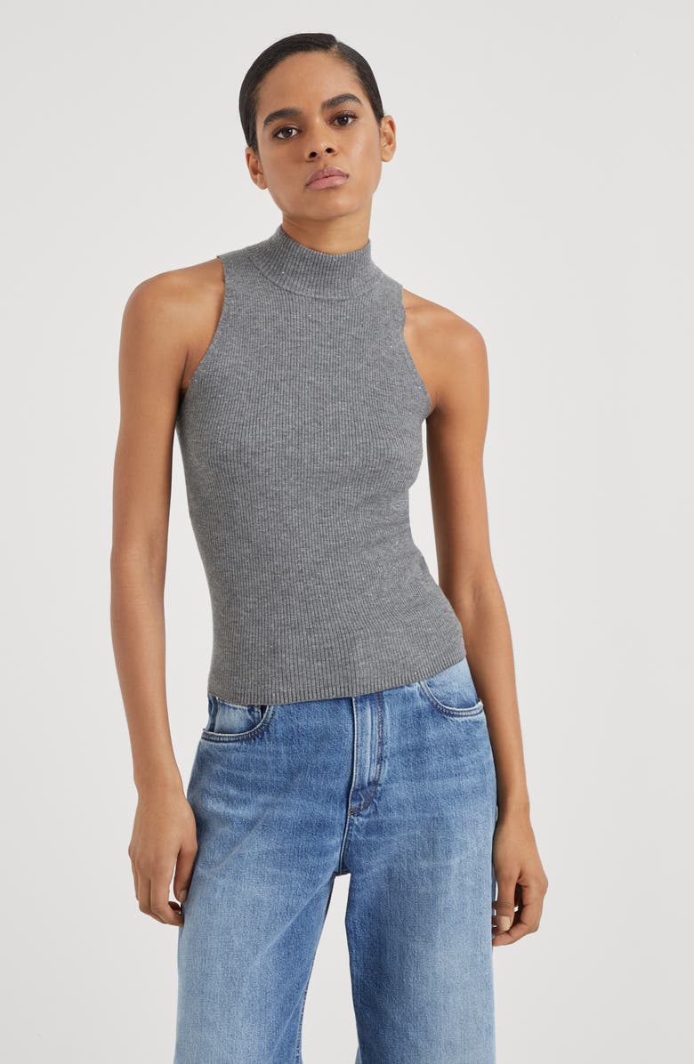 Brunello Cucinelli Knit top, Alternate, color, 