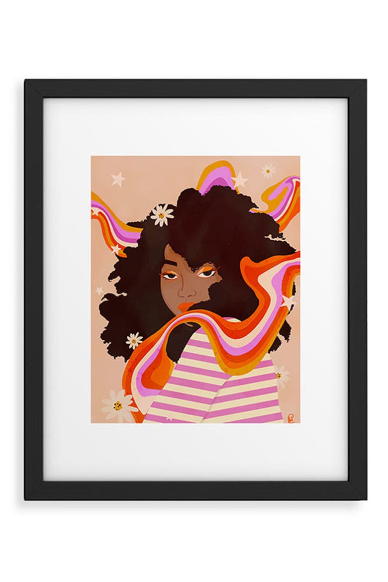 Thirtyone Illustrations Framed Art Print, Main, color, BLACK FRAME