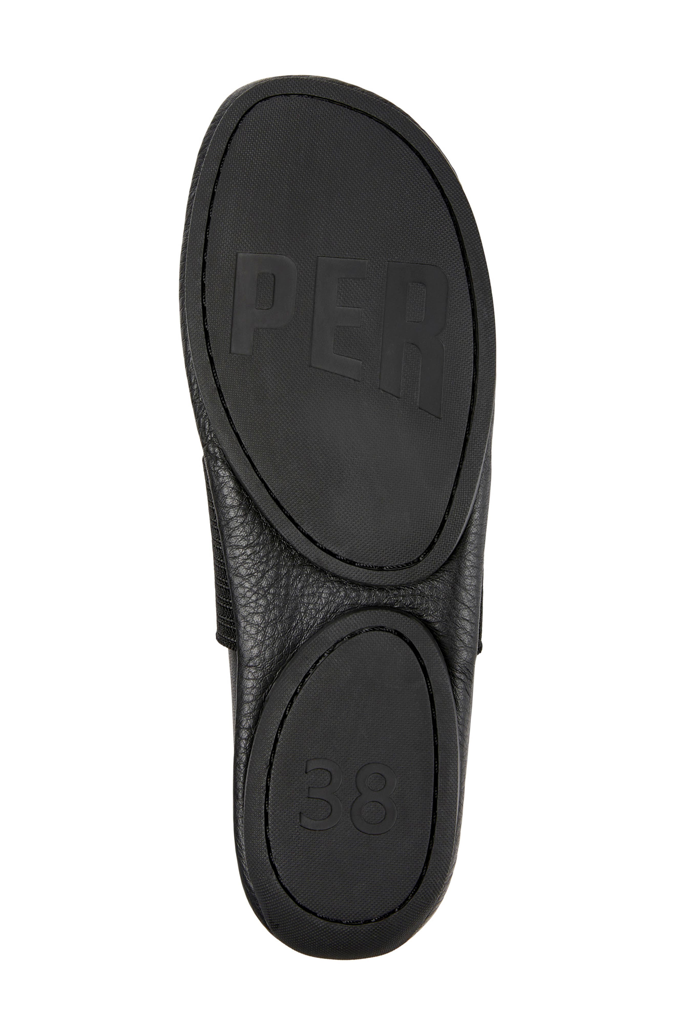 Camper Right Nina Ballerina Flat, Alternate, color, Black