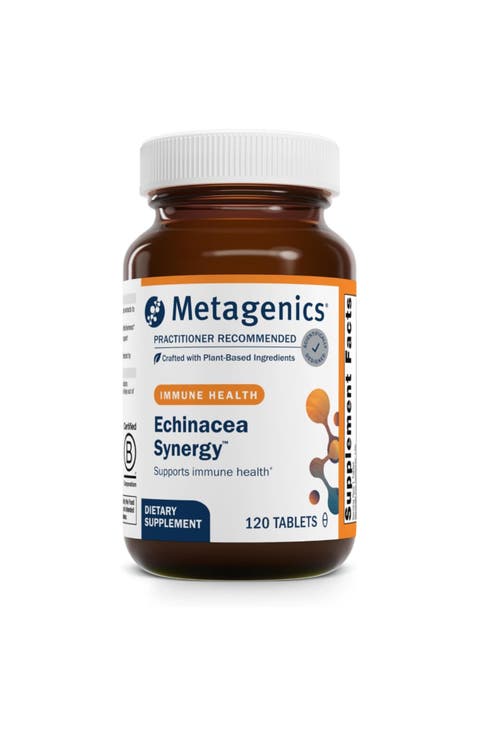 Echinacea Synergy Herbal Immune Support Supplement 120 Tablets
