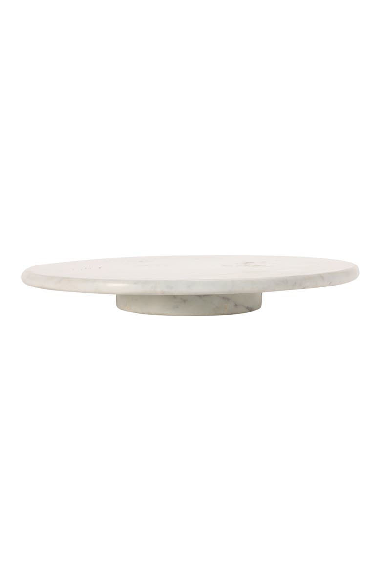 Marble Lazy Susan, White, Main, color, White