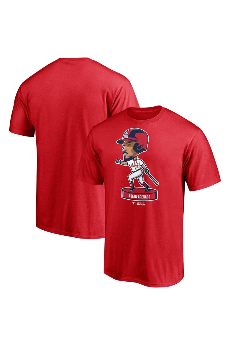 Men's Fanatics Branded Nolan Arenado Red St. Louis Cardinals Player T-Shirt, Main, color, Red