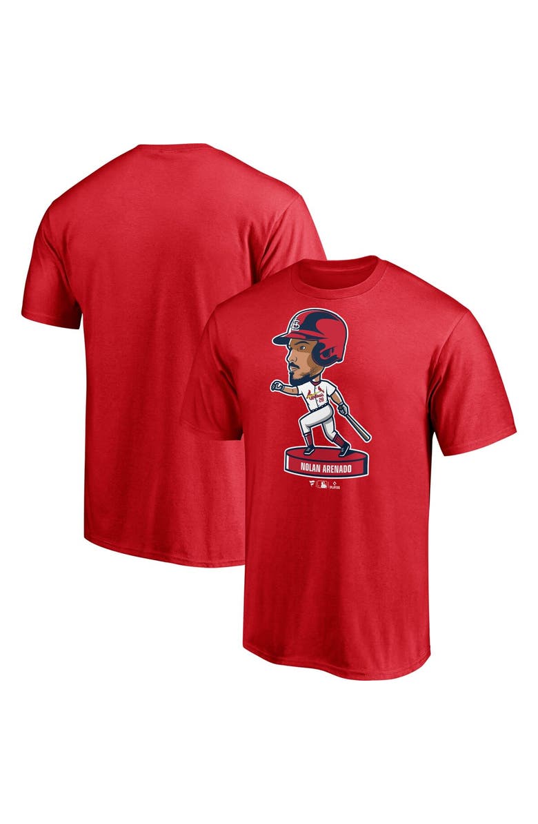 FANATICS Men's Fanatics Branded Nolan Arenado Red St. Louis Cardinals Player T-Shirt, Main, color, Red