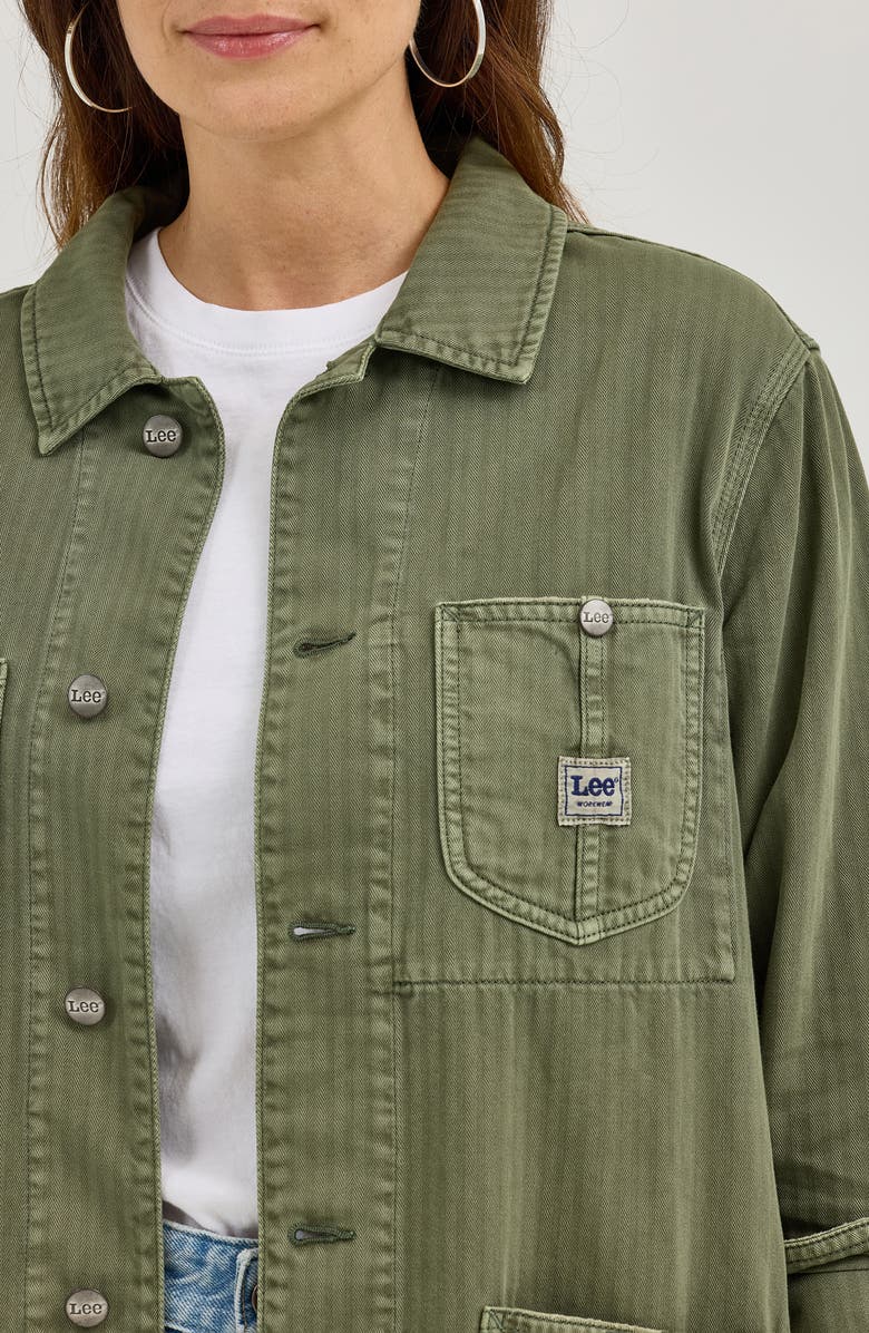Lee Chore Jacket, Alternate, color, Mercantile Green