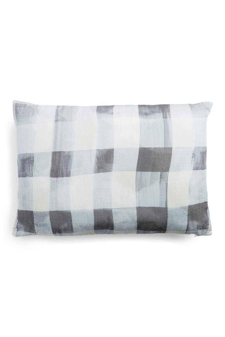 Reversible Print Accent Pillow, Alternate, color, NAVY MIDNIGHT