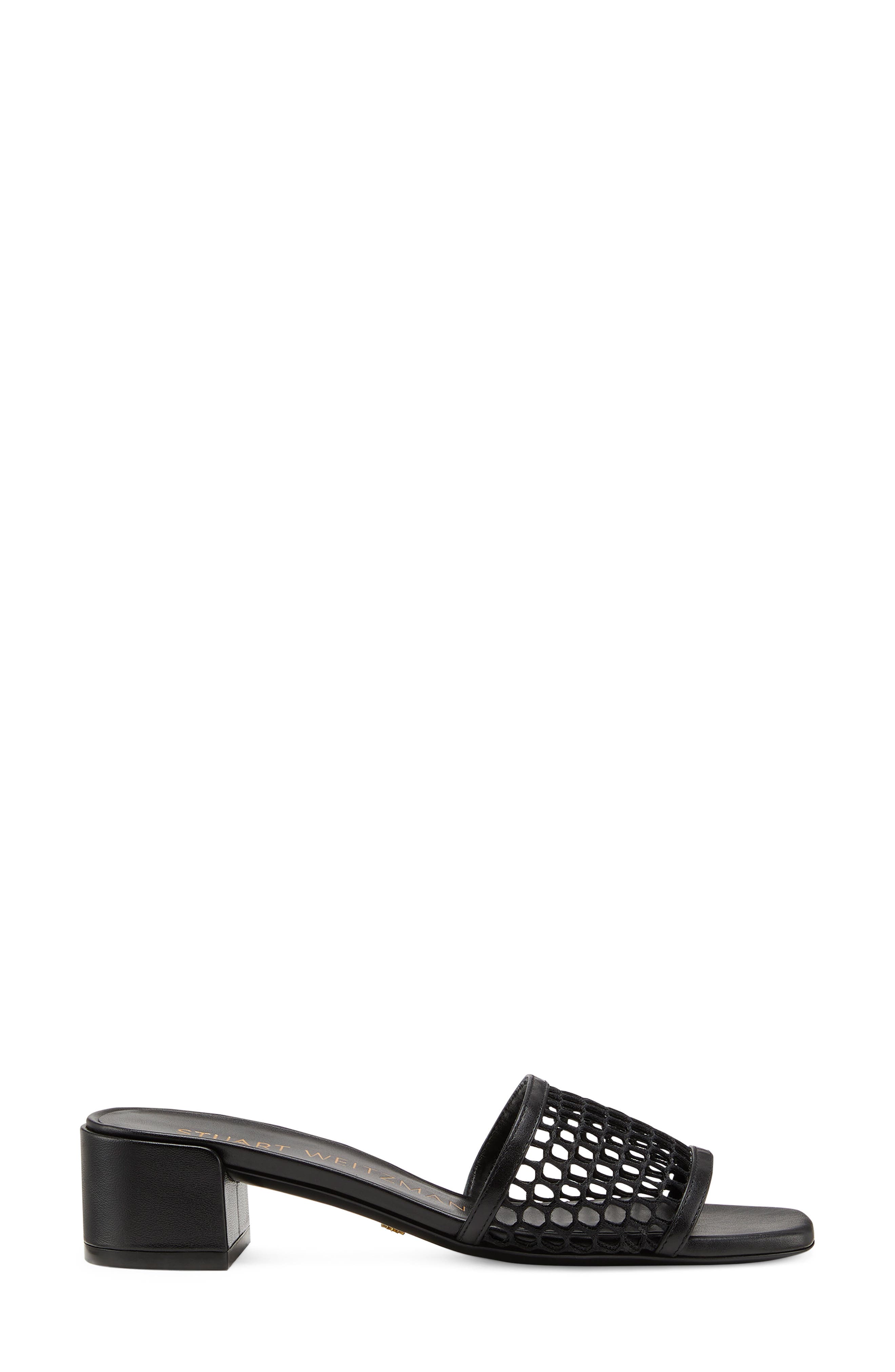 Stuart Weitzman Cayman 35 Block Slide Sandal, Alternate, color, 