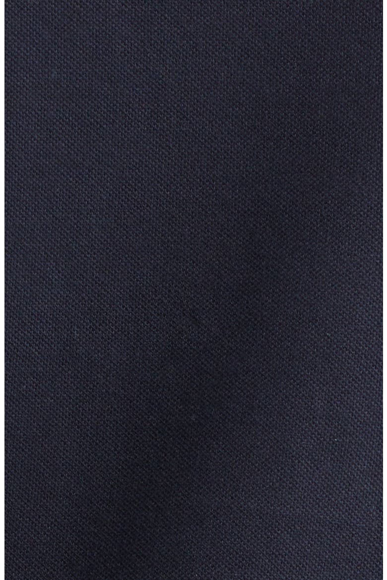 Tipped Stretch Cotton Polo, Alternate, color, V0020 NAVY BLUE