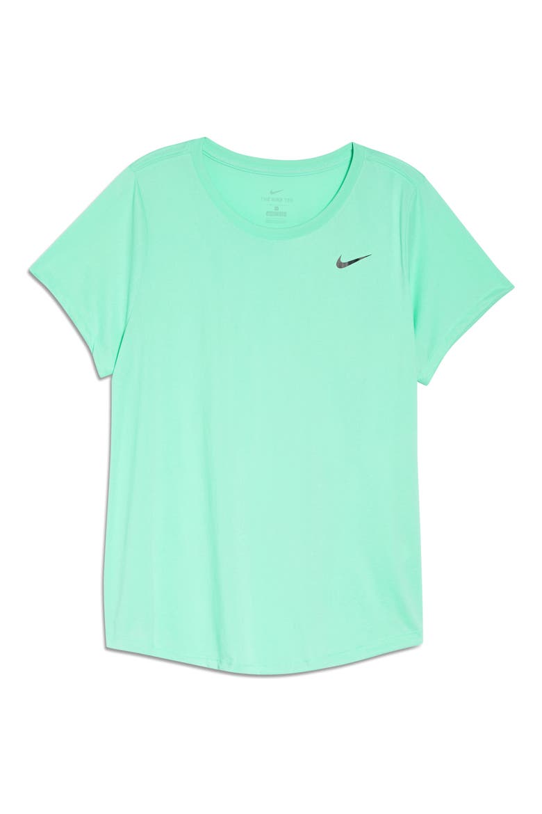 Dri-FIT Legend T-Shirt, Alternate, color, GREEN GLOW/ BLACK