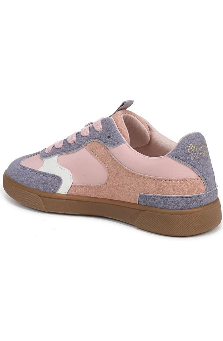 Blowfish Malibu Kids' Tastic Sneaker, Alternate, color, Pink / Iris Purple Faux Suede