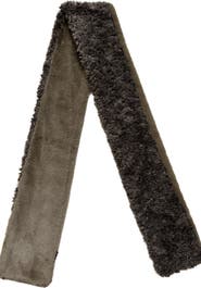 MARCUS ADLER Reversible Faux Fur Scarf