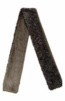 Reversible Faux Fur Scarf