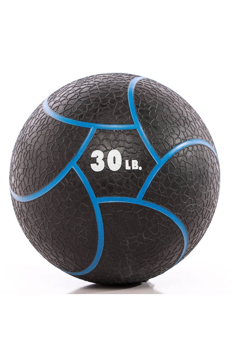 Power Systems Weighted Medicine Ball for Core Training, Main, color, Light Blue