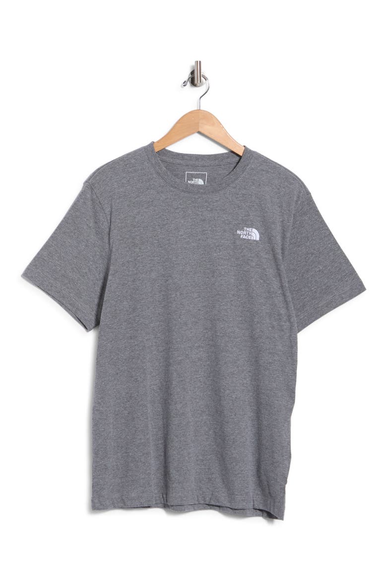 Evolution Simple Dome T-Shirt, Main, color, TNF MID GREY HEATHER