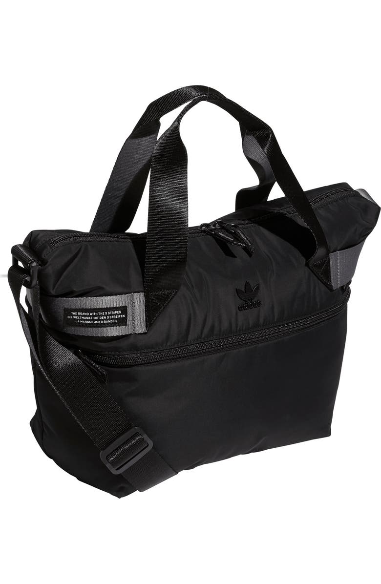 adidas Originals Recycled Polyester Puffer Shopper Tote Bag, Alternate, color,
