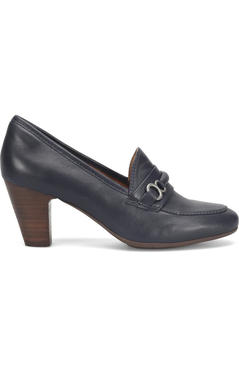 Söfft Leona Bit Loafer Pump, Alternate, color, Sky Navy