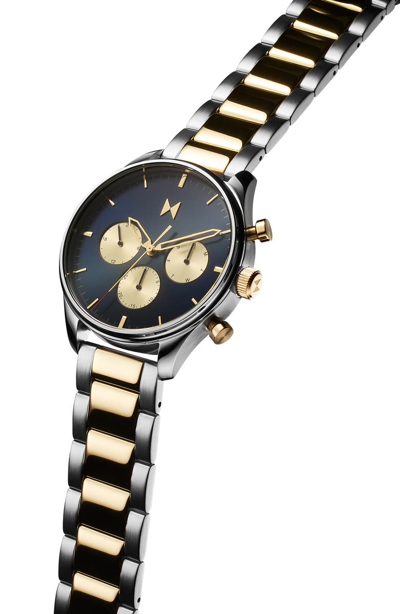 MVMT Airhawk Chronograph Bracelet Watch, 42mm, Alternate, color, 