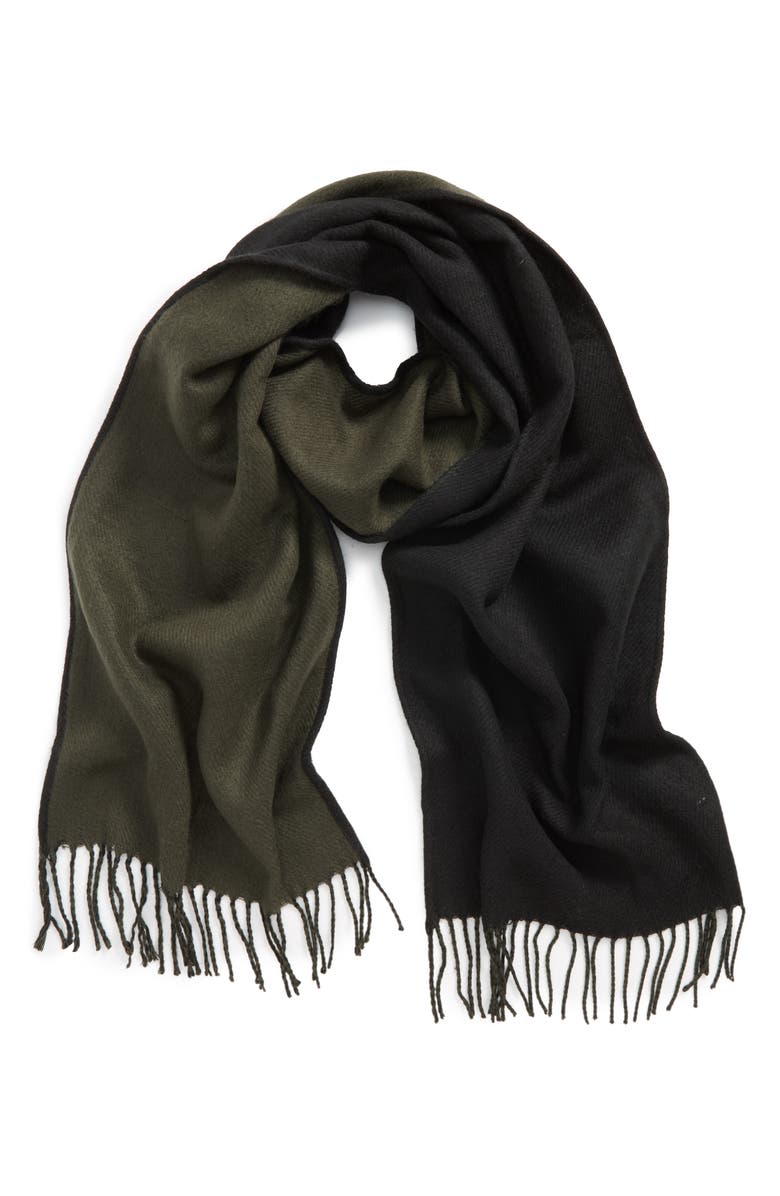 Topshop Double Face Scarf, Main, color, 