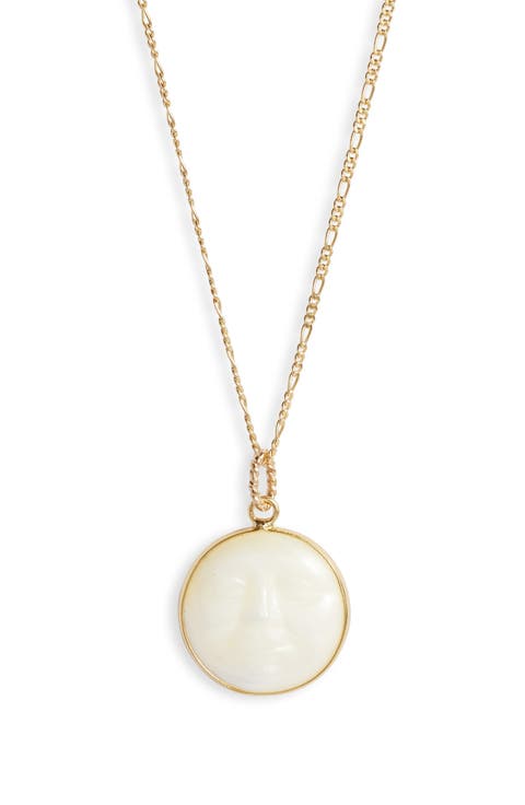 Mahina Moon Pendant Necklace