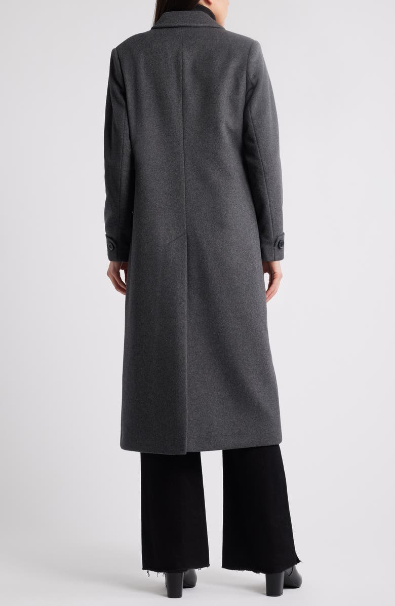 Lauren Ralph Lauren Wool Blend Coat, Alternate, color, Grey